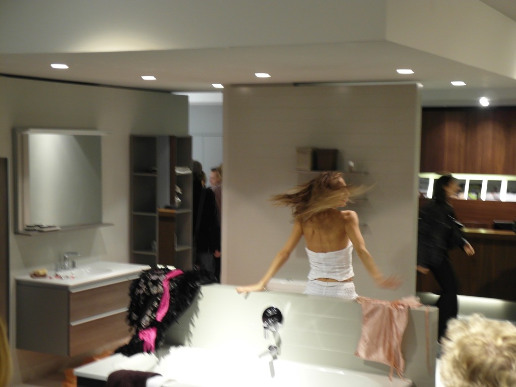 Lancement produit Paris - showroom salle de bain, nouvelle collection