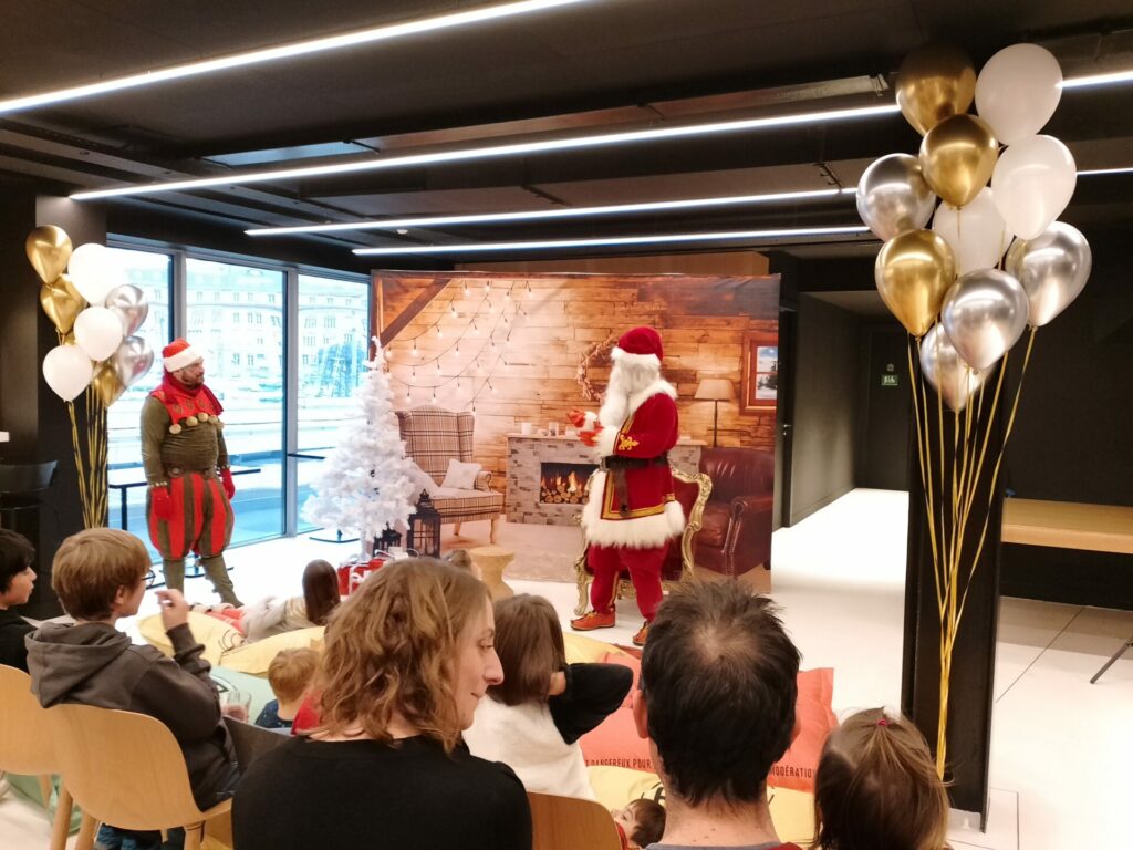 Le père noël sera conté- spectacle noël -Île de France, Normandie