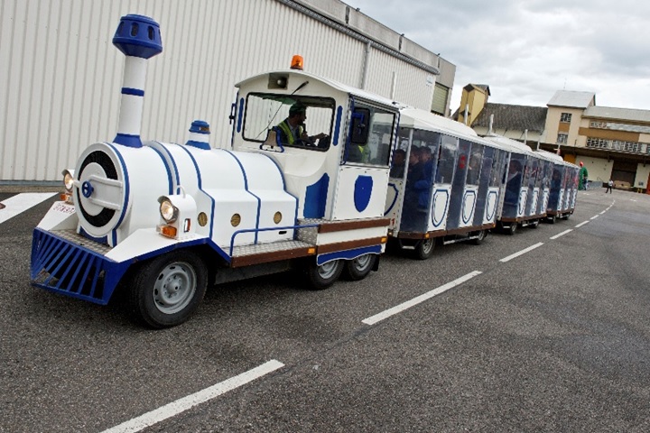 Family day petit train - visite entreprise strasbourg