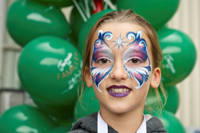 Family day journee famille maquillage enfant