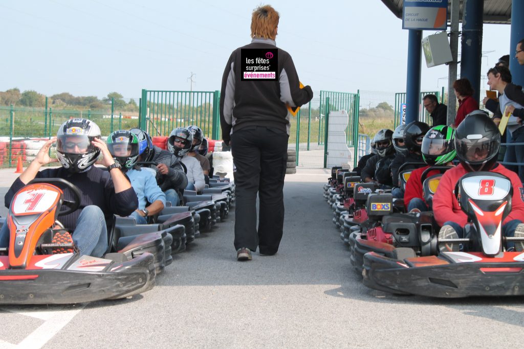 Team building Karting et court métrage - journée cohésion entreprise