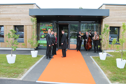 Organisation inauguration creche à Cherbourg