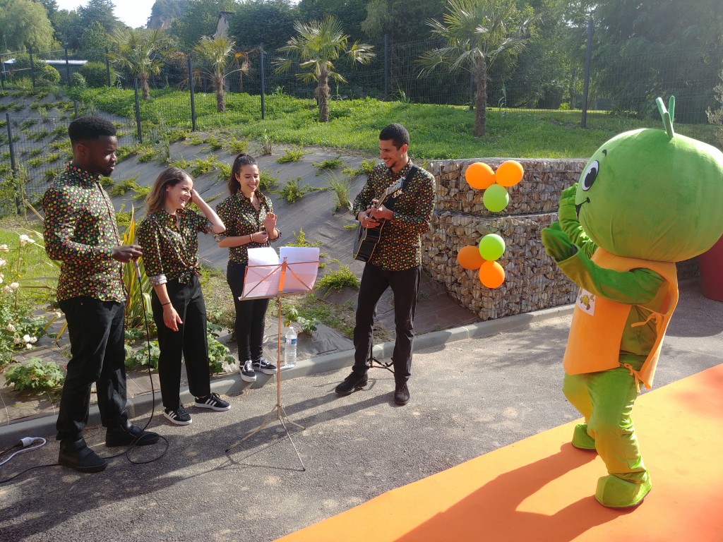 Groupe de musique pour inauguration locaux Normandie Cherbourg Tourlaville