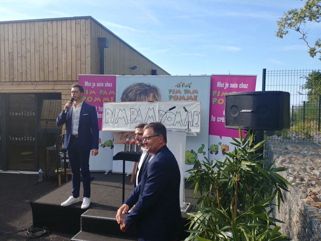 Conception , organisation , régie inauguration locaux Normandie Cherbourg Tourlaville