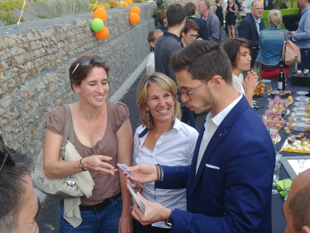 Conception , animation , régie inauguration locaux Normandie Cherbourg Tourlaville