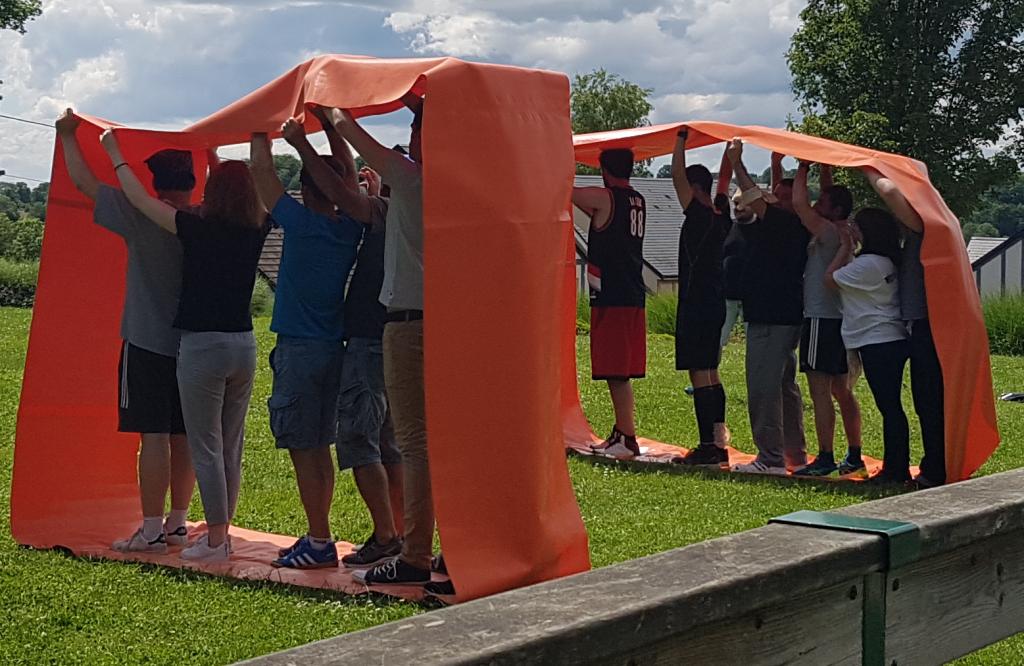 Teambuilding: journée de cohésion en Normandie - Olympiades ludiques