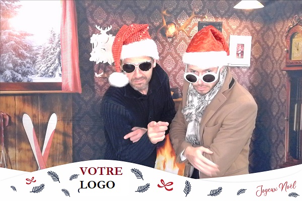 Borne photomaton habillage graphique soiree entreprise photobooth