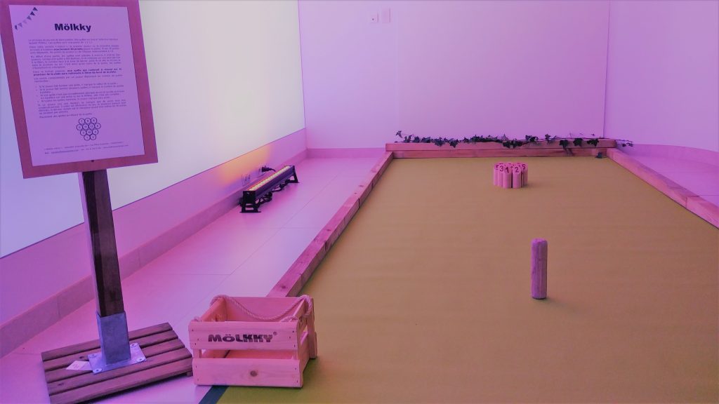 Animation piste petanque molki interieur credit agricole Normandie