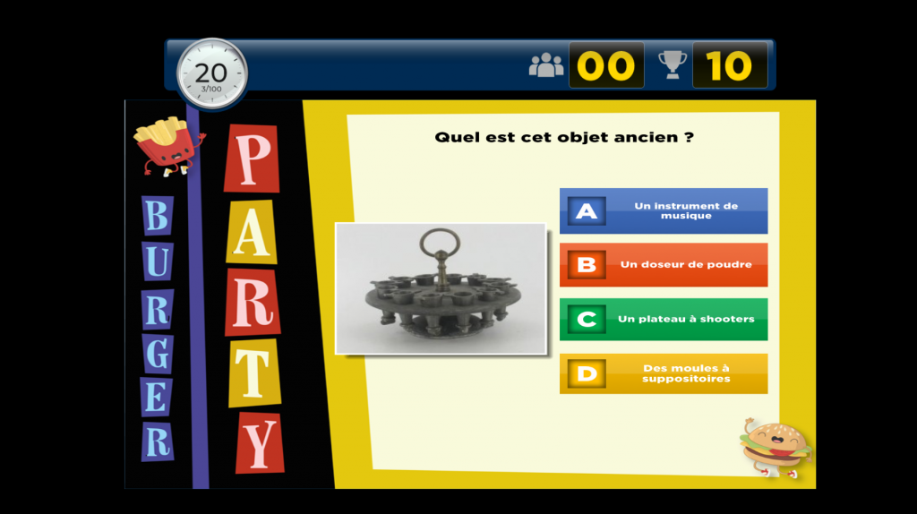 Visio Burger QUIZ - animations - team building - cohésion