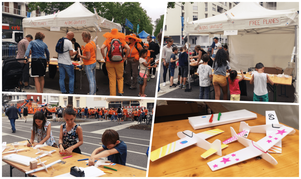 Animation pour enfant personnalisation avions