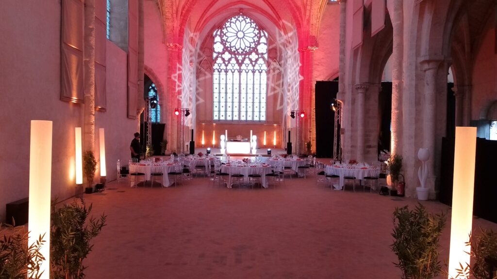 Soiree gala Le mans normandie decoration anniversaire entreprise organisation evenement conception