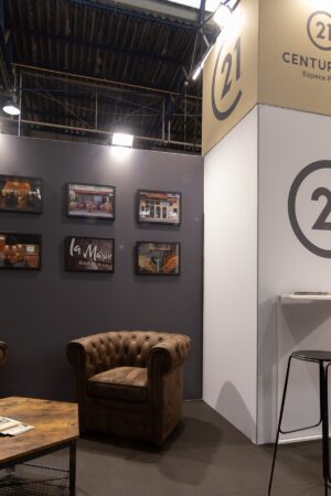 Stand salon évènement Caen Paris