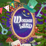 Affiche soirée à thème clé en main WonderLand - Alice au pays des merveilles